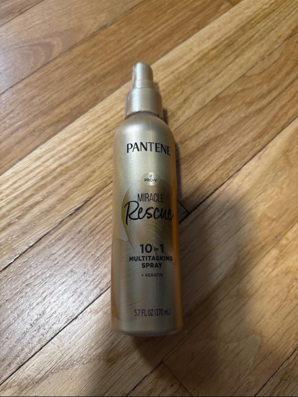 Pantene Miracle Rescue 10-in-1 Multitasking Spray — Gold